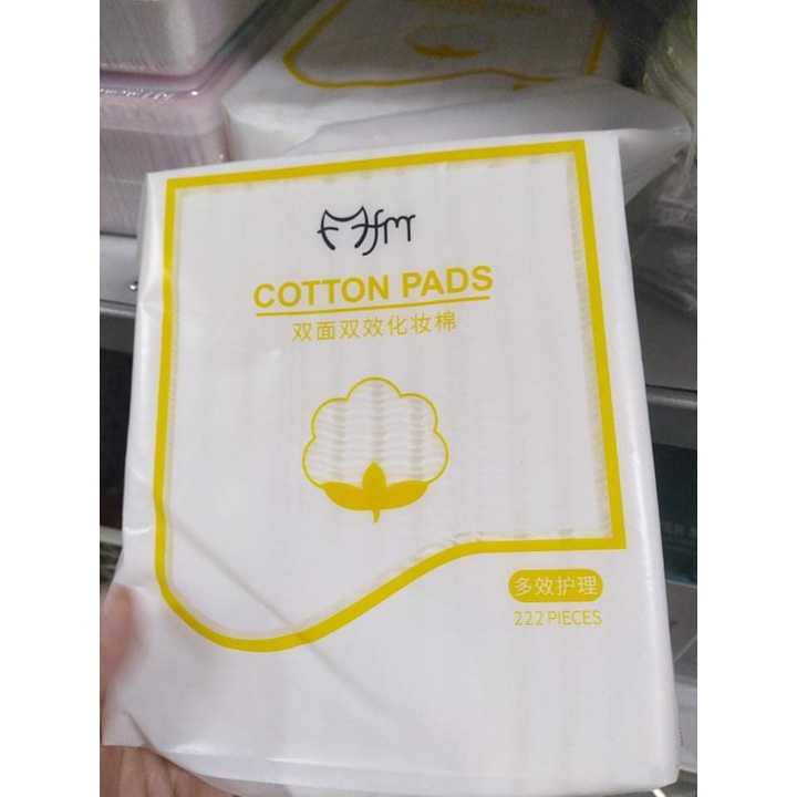 Bông tẩy trang 3 lớp Cotton Pads , túi 222 miếng giá rẻ | BigBuy360 - bigbuy360.vn