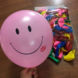 Bong bóng trong in mặt cười / 1c