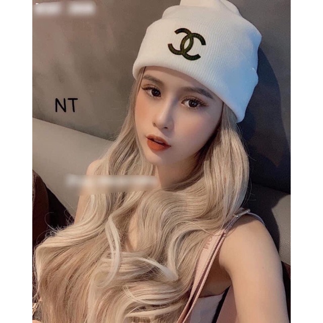 Mũ len chanel