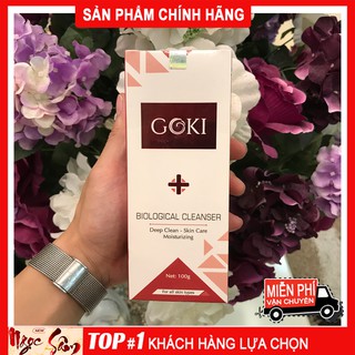 Sữa rửa mặt Goki, làm sạch bụi bẩn ngăn ngừa mụn 100g