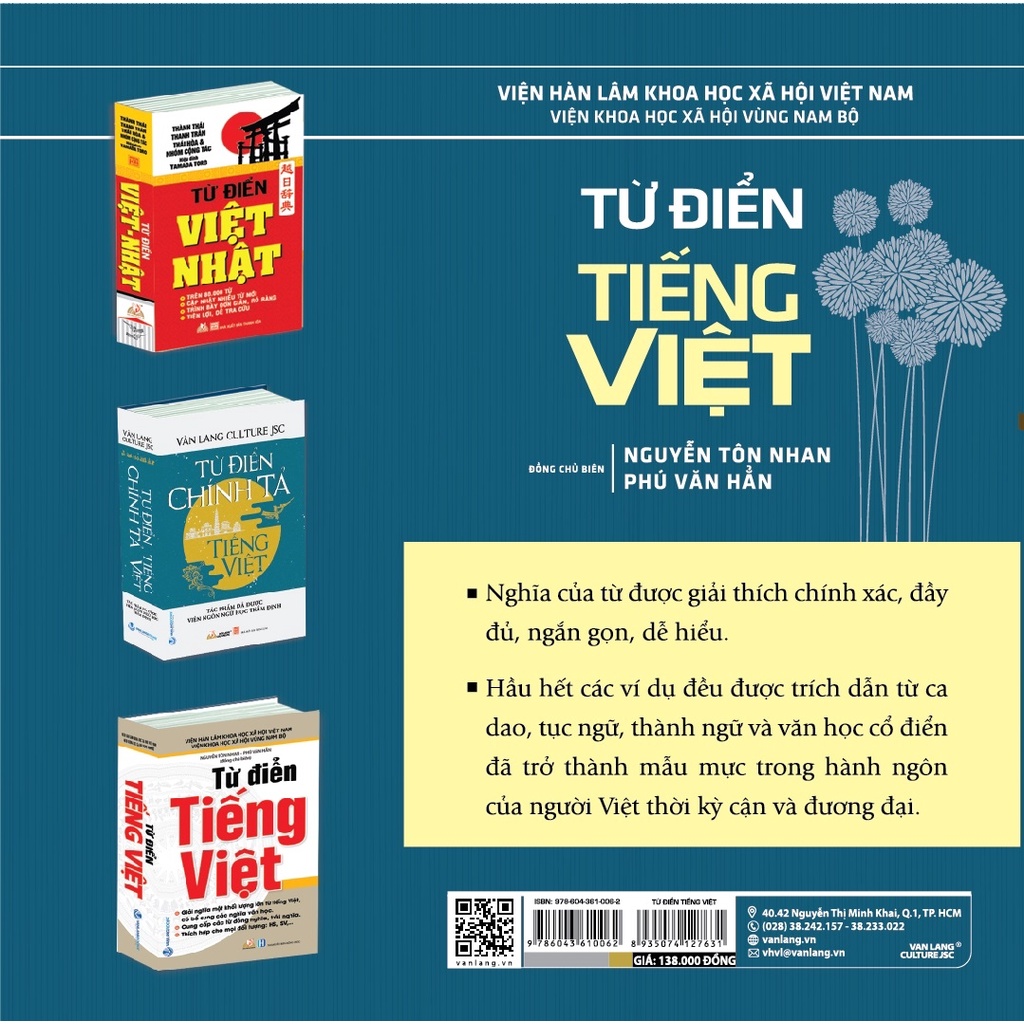Sách Từ Điển Tiếng Việt (Tái Bản 2022)
