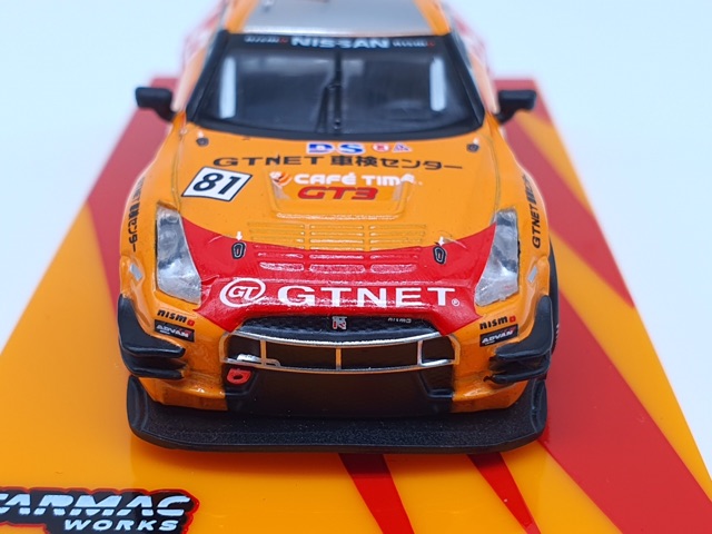 Xe Mô Hình Nissan GT-R Nismo Gt3 Super Taikyu Series 2014 1:64 Tarmac Works ( Cam )