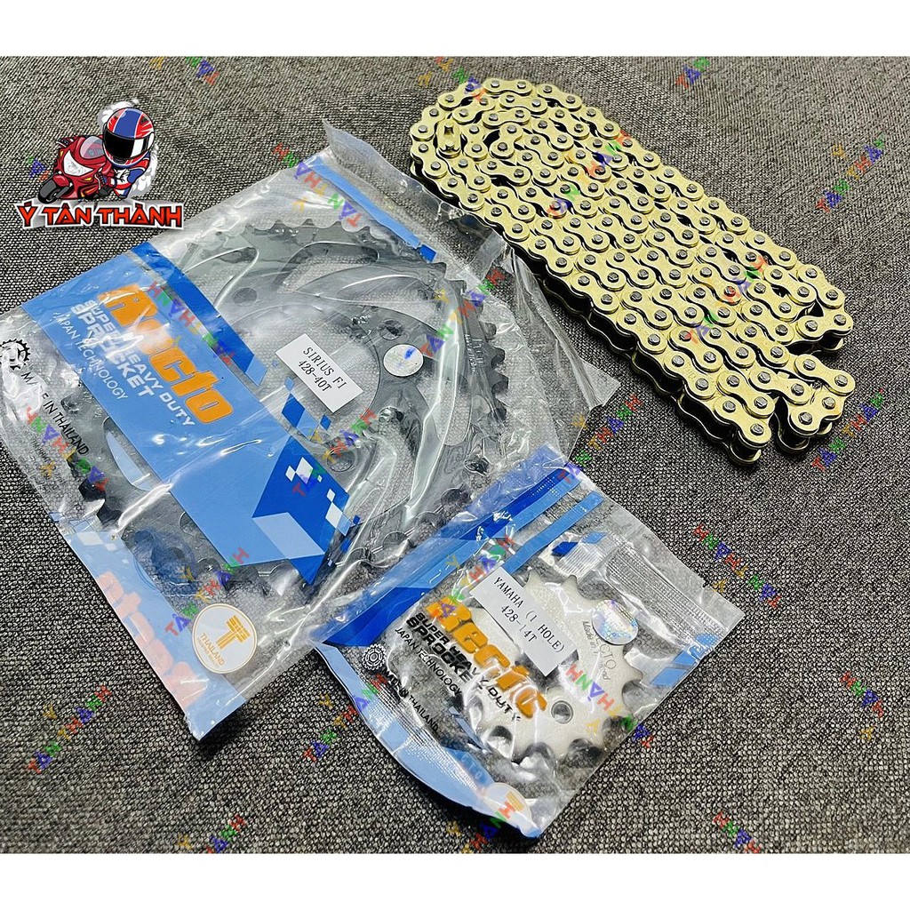 nhông sên đĩa recto xe sirius Fi 0593