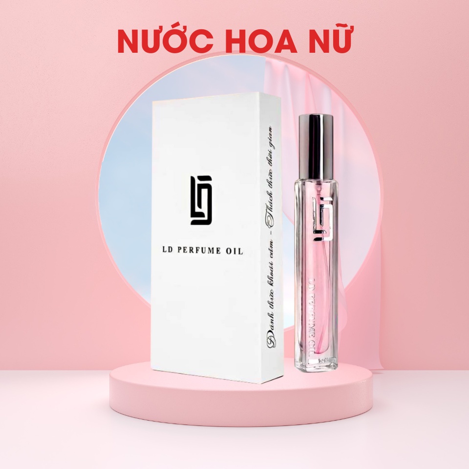 Nước hoa Nữ LD PERFUME OIL 12ml - 36 Nước hoa Pháp Quý phái, Sành điệu
