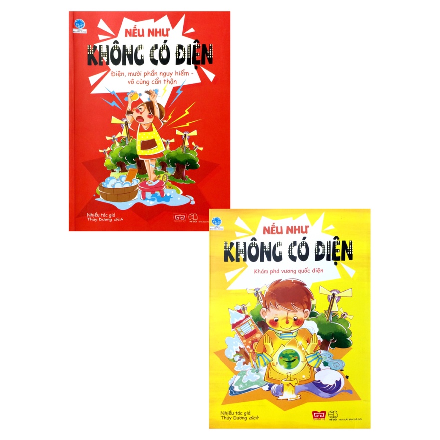 Sách - Combo Sách Thiếu Nhi Nếu Như Không Có Điện (Bộ 2 Cuốn)