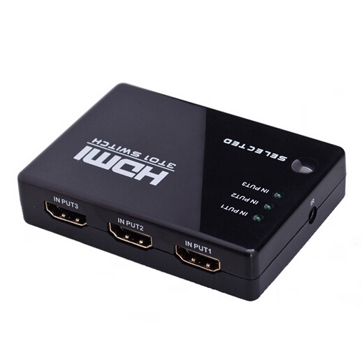 Bộ chuyển đổi HDMI 3 cổng 1080P cho HDTV PS3 DVD