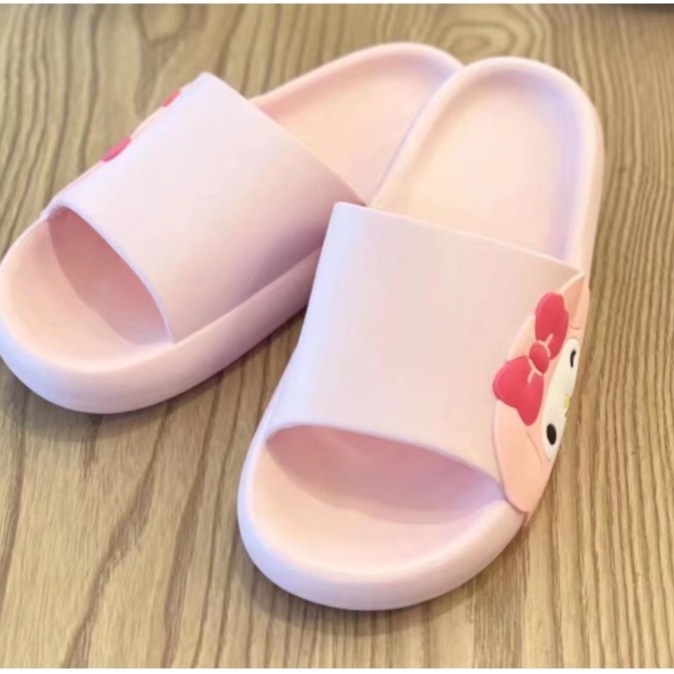 Dép đi trong nhà XIAODUOJIAJU đế dày chống trượt thời trang tiện dụng mùa hè cho nữ/bé gái