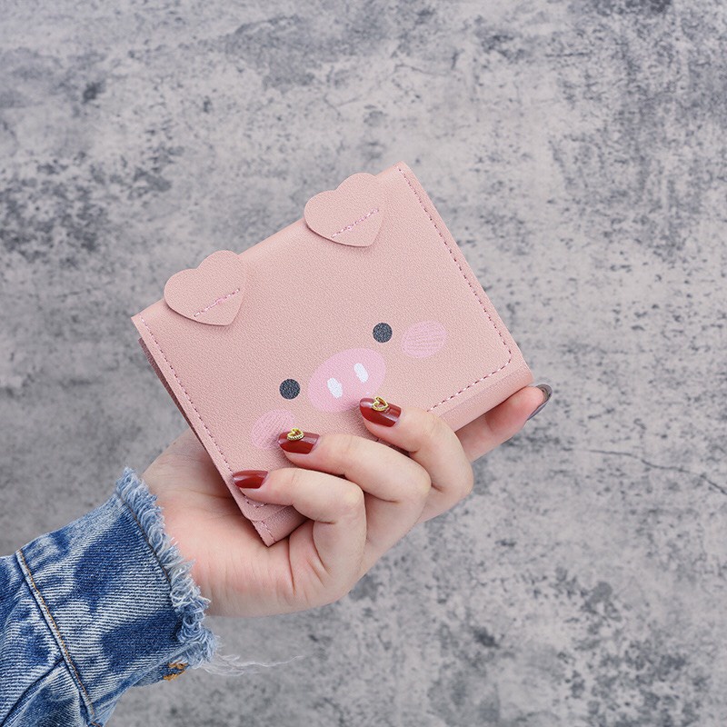 Ví nữ mini dễ thương cầm tay nhỏ gọn giá rẻ đựng tiền Qyana Store VD14