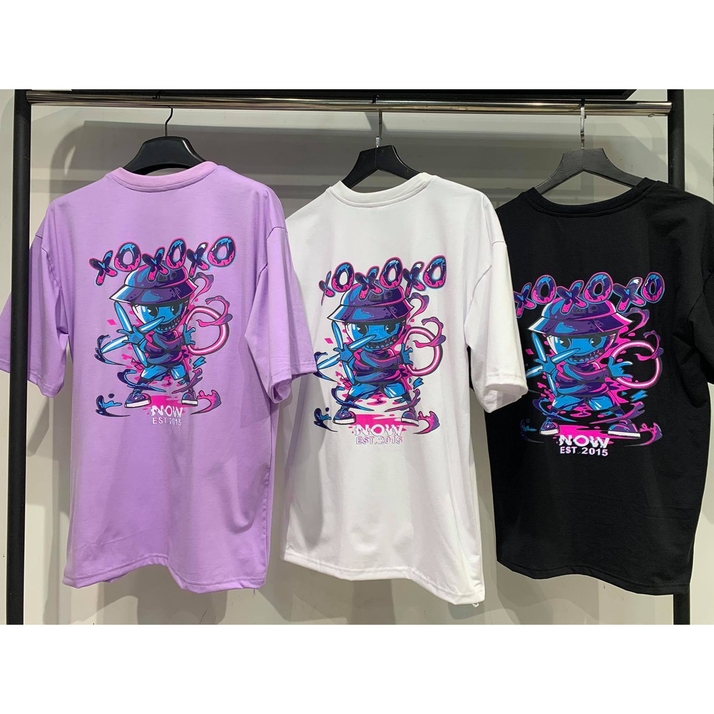 Áo thun Nowsg Ninja X-O EST-2015 áo thun tay lỡ now sài gon Kun shop