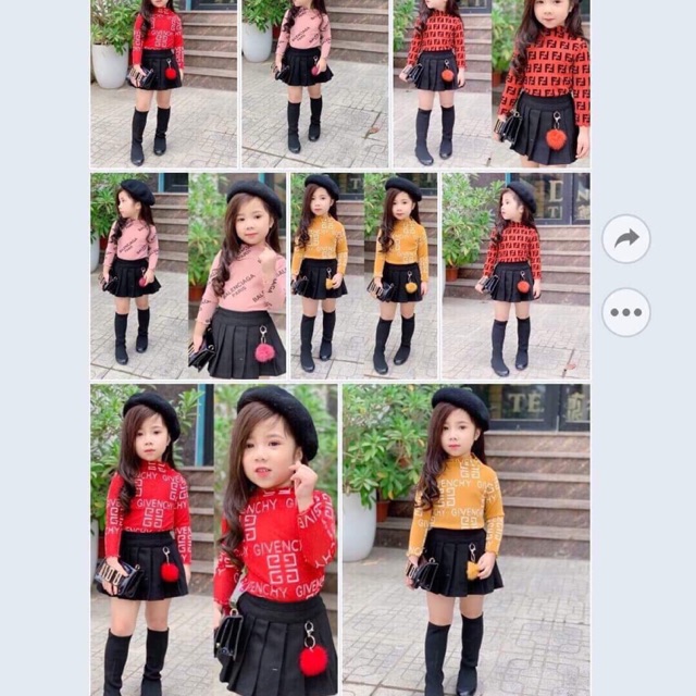 Combo 7 bộ váy