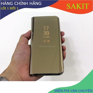 Bao da - ốp Clear View cho iphone 6 plus - 7 plus - 8 plus - x - msmax ( bao da thanh lý - giao màu ngẫu nhiên).
