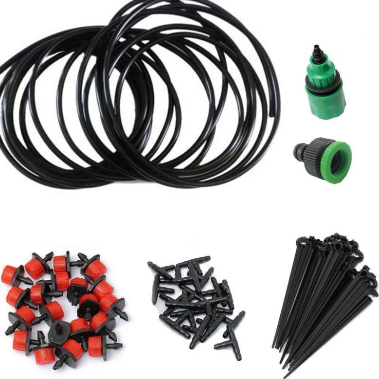 Bộ kit tưới nhỏ giọt đơn giản HH20 gồm 20 đầu tưới và phụ kiện đầy đủ