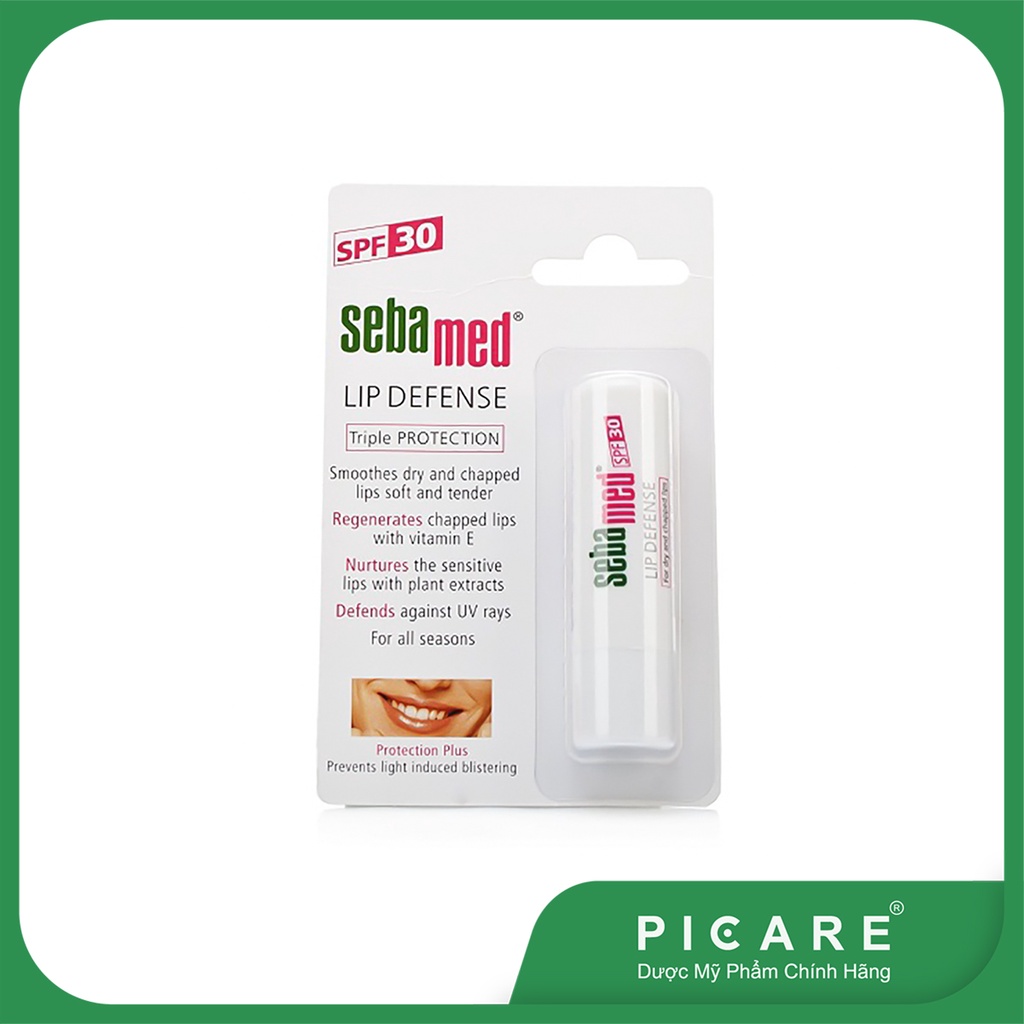 Son Dưỡng Bảo Vệ Chống Khô Và Chống Nứt Môi Sebamed pH5.5 Sensitive Skin Lip Defense 4.8g ( Không màu )