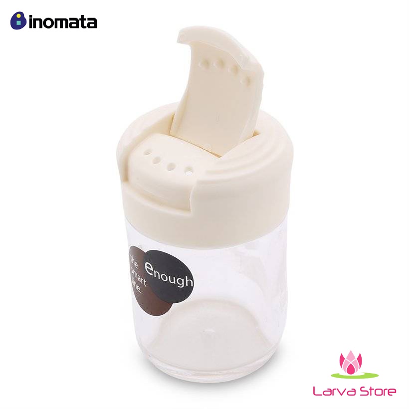 Lọ rắc gia vị Inomata 68ml hàng Nhật nắp trắng - Larva Store