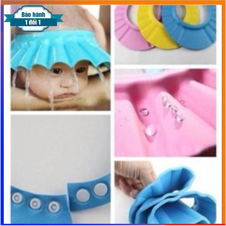 [ Gía siêu rẻ ] MŨ GỘI ĐẦU CHO BÉ YÊU CÓ BỊT TAI