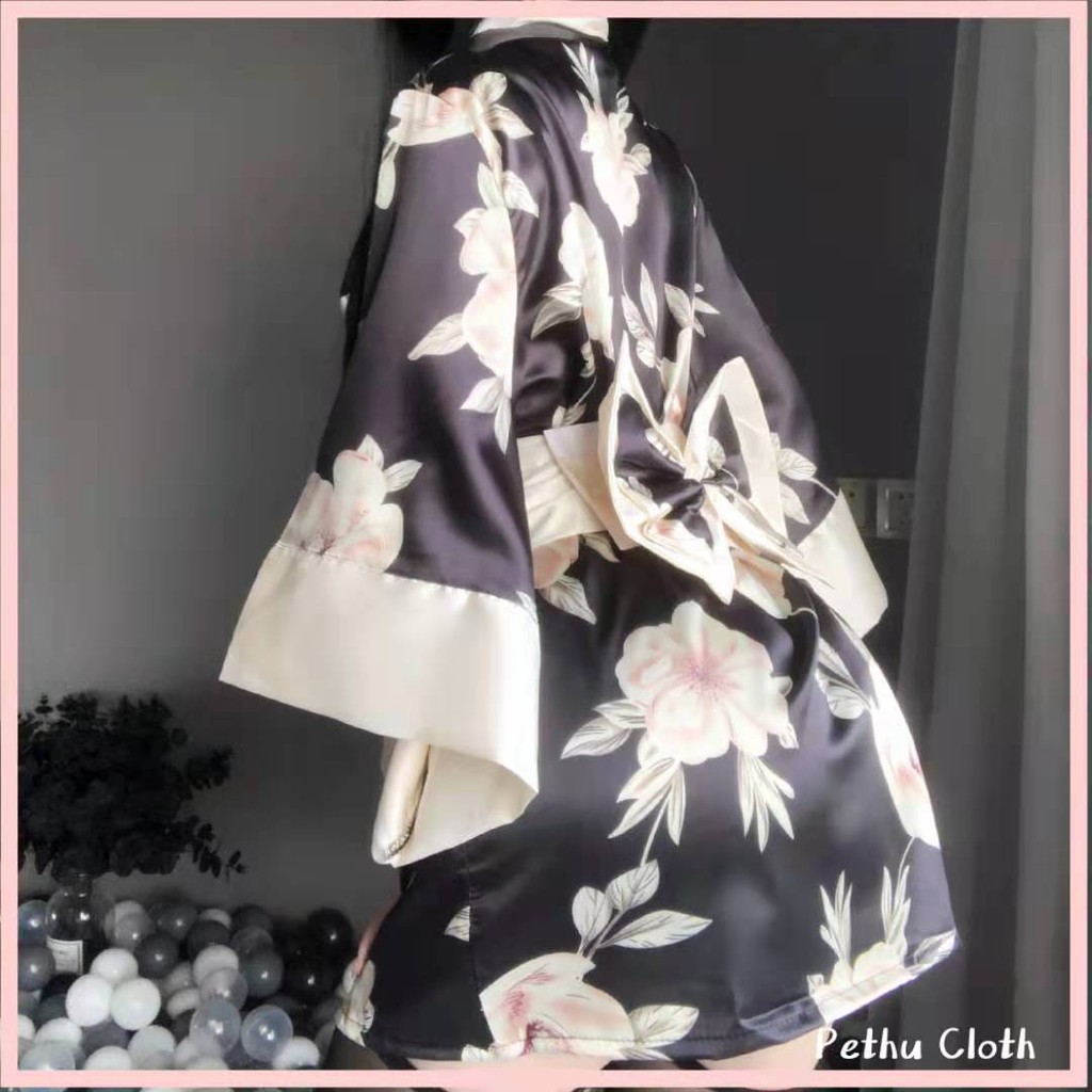 （Giao hàng bảo mật）😊kimono nhật bản🌺Sexy Đồ Ngủ Váy ngủ đcosplay phong cách quyến rũ Freesize 40-65kg--020 | BigBuy360 - bigbuy360.vn