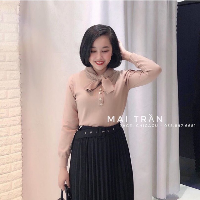 Áo nơ siêu hót