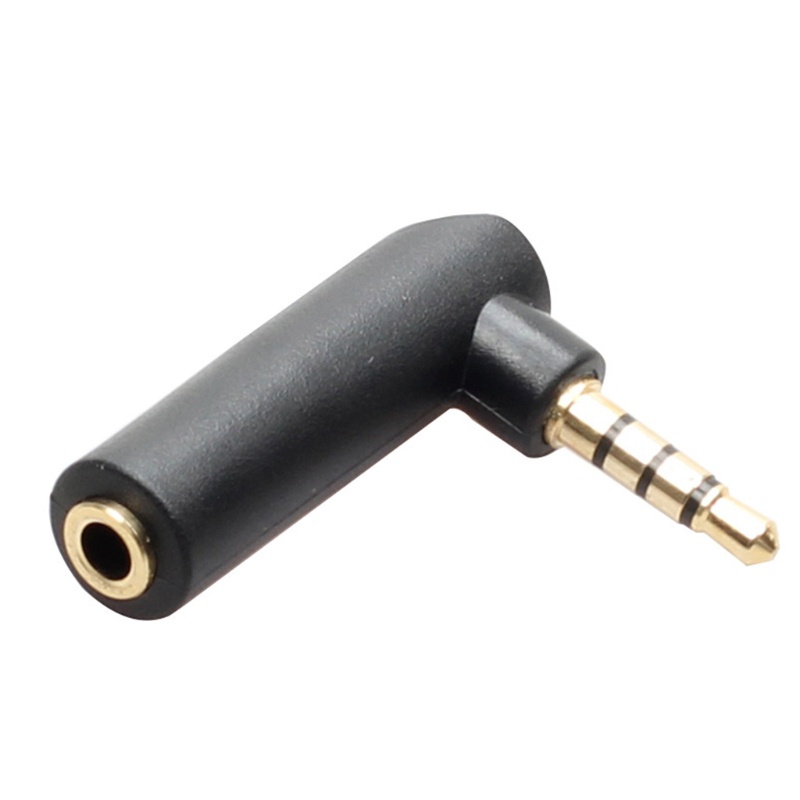 Bộ Chuyển Đổi Phích Cắm Âm Thanh Góc Phải 90 Độ 3.5mm Từ Male Sang Female