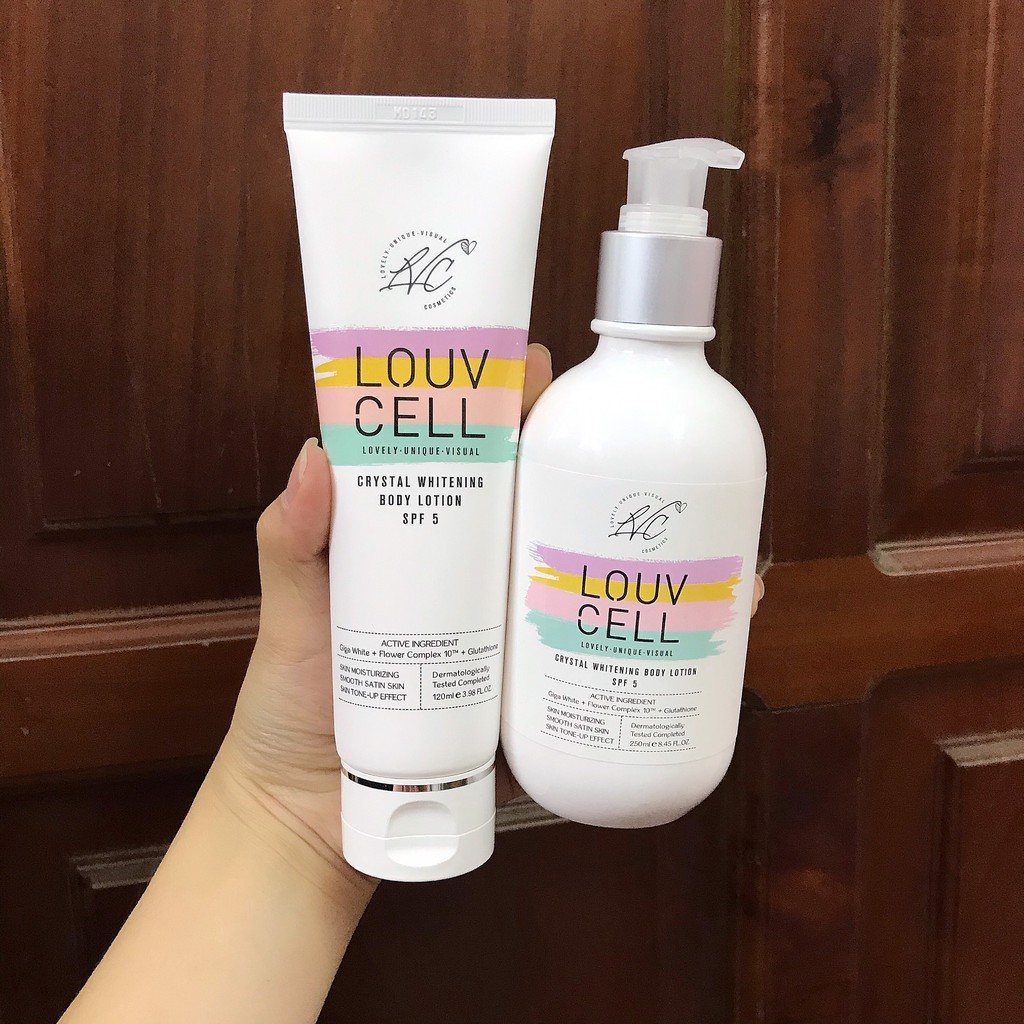 Sữa Dưỡng Thể Trắng Da LOUV CELL Whitening Body Lotion