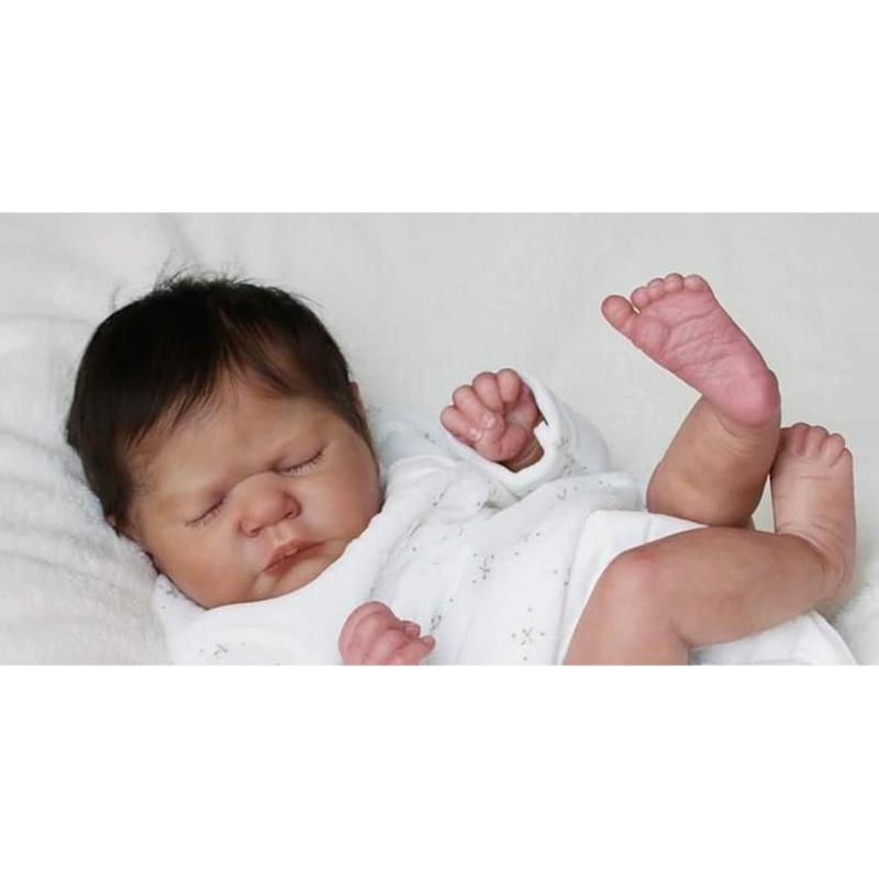 Giường Ngủ Bằng Vinyl Dành Cho Búp Bê Sơ Sinh