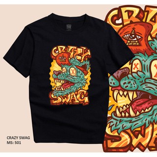 Áo thun nam - Crazy Swag 501 (d)