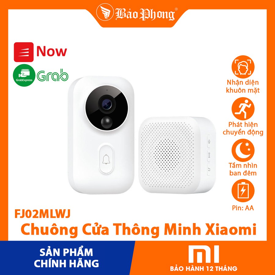 Chuông Cửa Thông Minh Xiaomi Mi Zero Smart Video Doorbell Suit-006046 - Hàng Chính Hãng