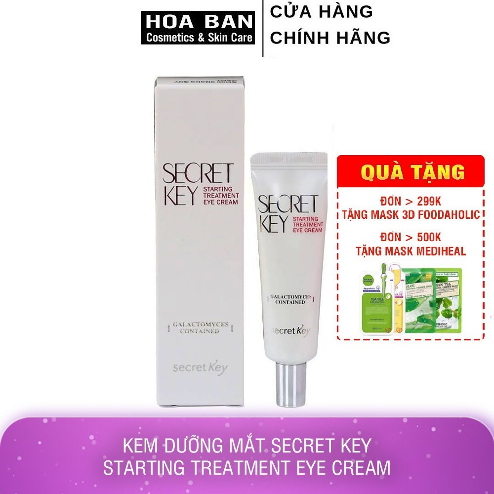 Kem Dưỡng Mắt Secret Key Starting Treatment Eye Cream 30g