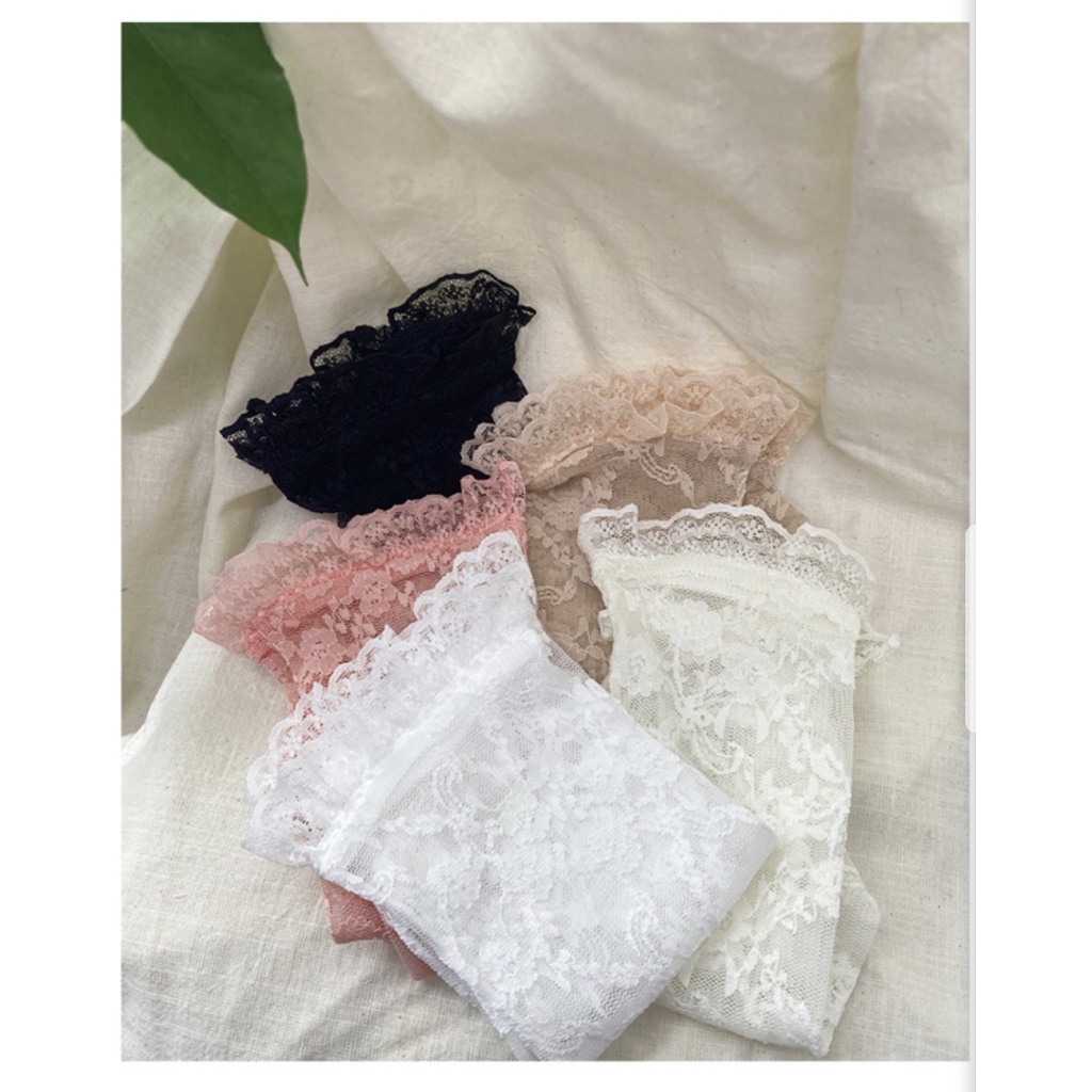 Tất ren handmade Hàn Quốc siêu xinh cho bé gái