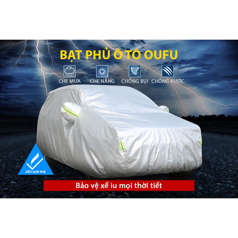 [Mã BMBAU50 giảm 10% đơn 99k] Bạt Phủ Ô Tô OUFU 7 Chỗ Size 2XXL Nhập Khẩu Chính Hãng