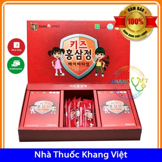 Nước Hồng Sâm Baby SangA Cao Cấp Hàn Quốc - Sâm Cho Bé Chính hãng - Hộp 30 gói