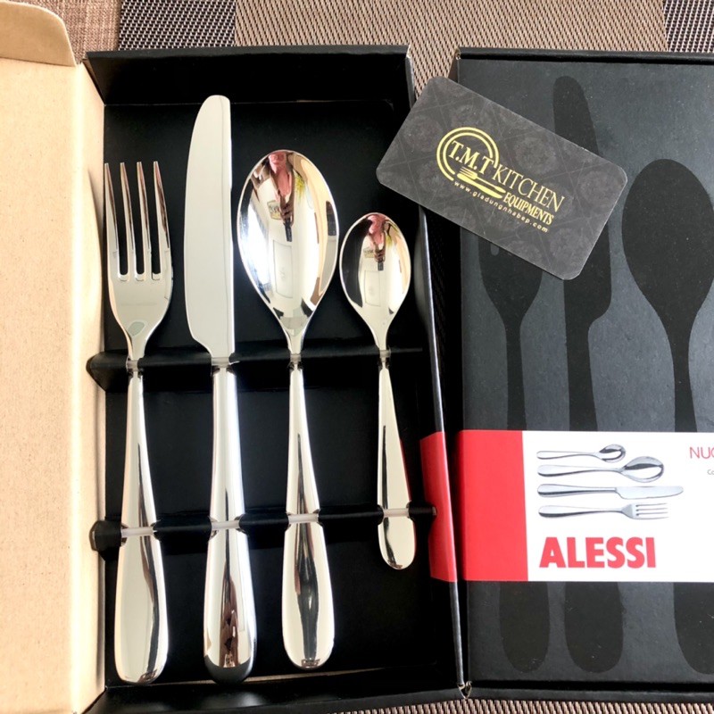 Bộ Dao Muỗng Nĩa ALESSI - ITALY NOUVO MILANO CUTLERY 4 món