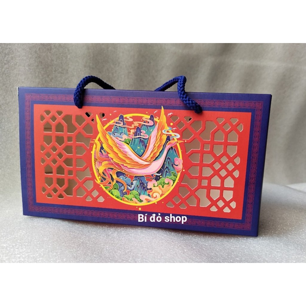 Hộp trung thu 2 bánh 150g - 250g KHÔNG HỘP CON (HỘP RỖNG KHÔNG CÓ BÁNH KÈM THEO)
