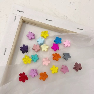 SET 20 KẸP TÓC HÌNH HOA ĐỦ MÀU