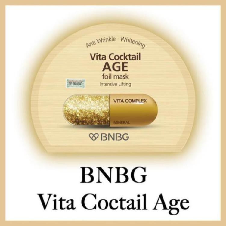 Mặt Nạ Trắng Da BNBG Vita Cocktail Brightening Foil Mask