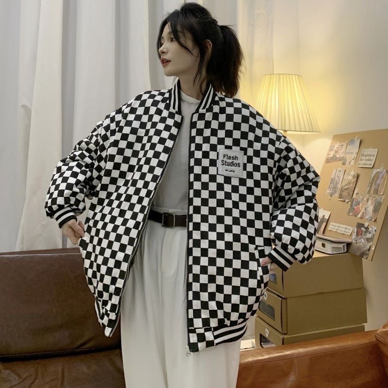 Áo bomber 2 mặt hot trend