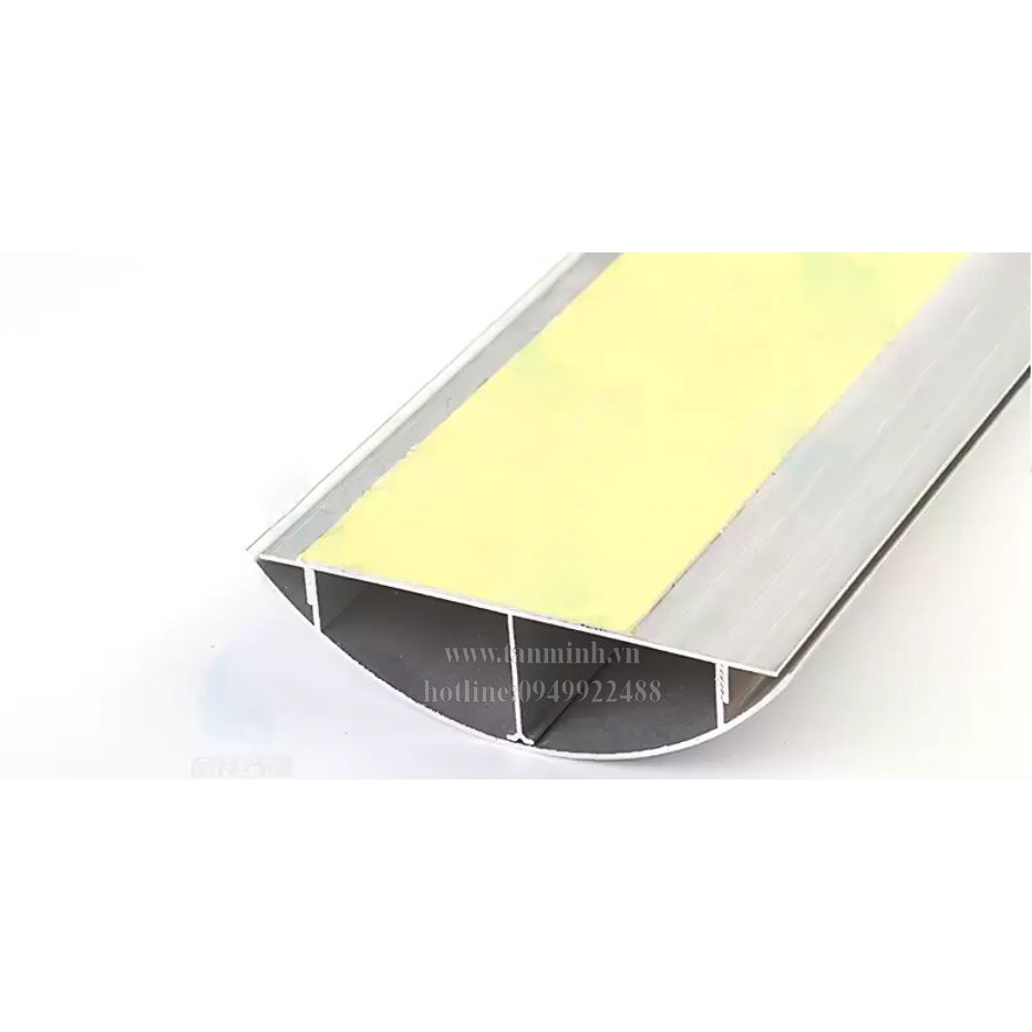 Ghen bán nguyệt nhôm D120x27mm