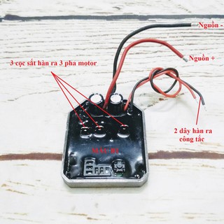 Linh kiện máy mài pin, mạch điều khiển máy mài pin không chổi than