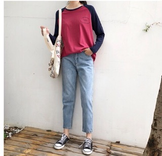 ÁO THUN TAY DÀI OVERSIZE FORM RỘNG CÁ TÍNH