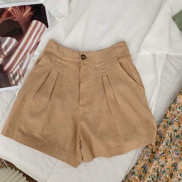 Linen shorts- quần linen