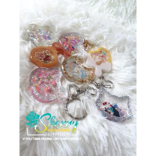 Móc khoá resin shaker theo yêu cầu