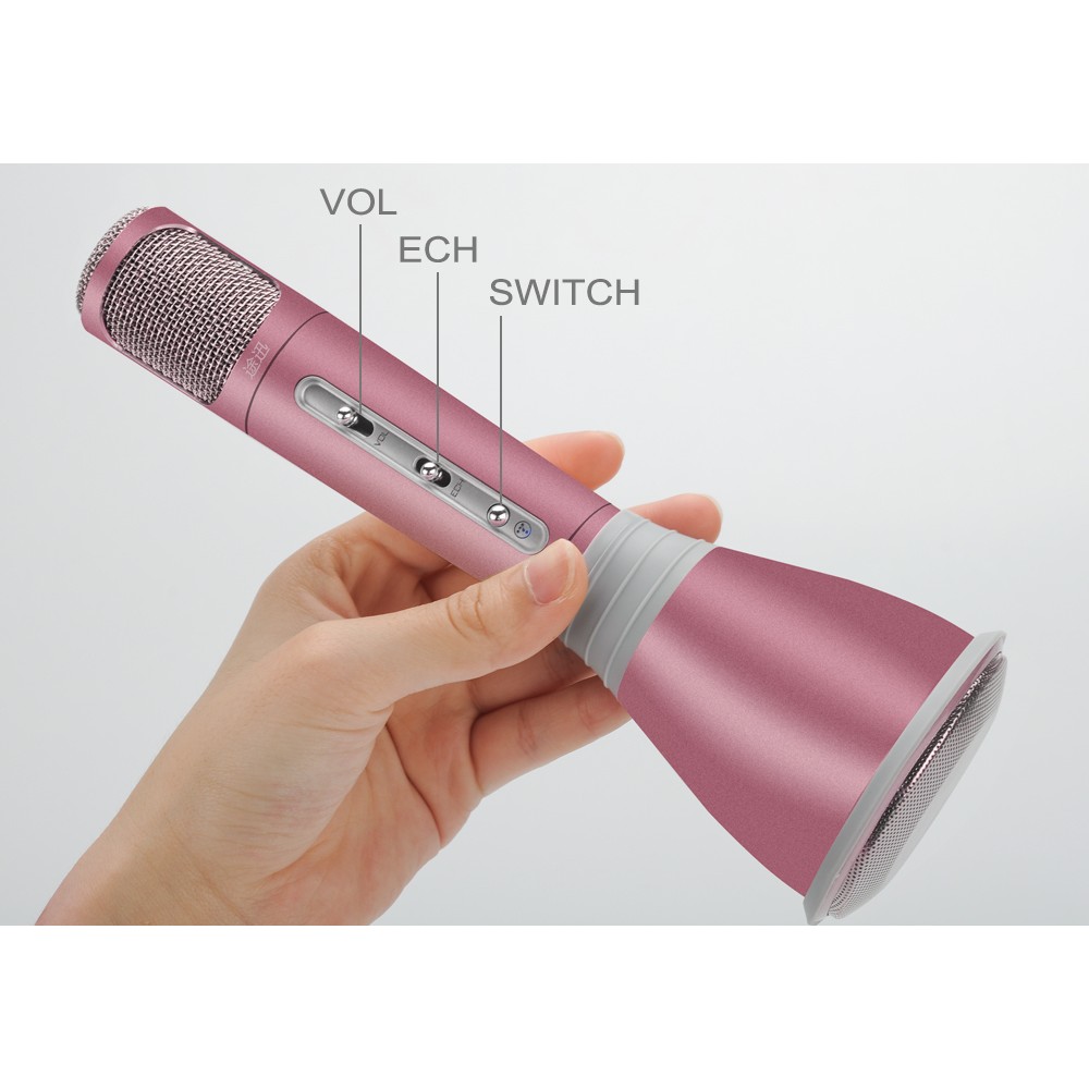 Mic karaoke bluetooth và loa k068