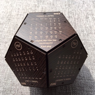 🔥🔥📆 LỊCH GỖ HANDMADE KHẮC THEO YÊU CẦU MIỄN PHÍ