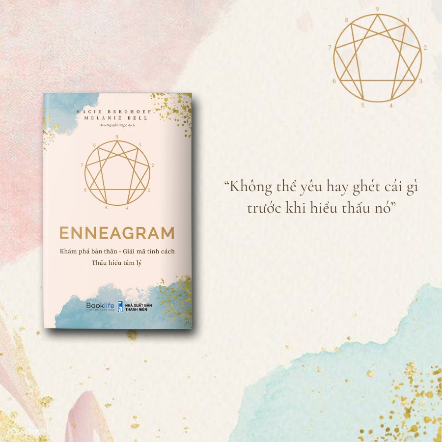 Sách Enneagram - Khám Phá Bản Thân - Giải Mã Tính Cách - Thấu Hiểu Tâm Lý