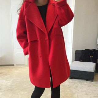 Áo khoác dạ kiểu dáng Hàn Quốc