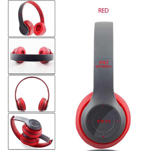  Tai nghe bluetooth Chụp Tai Headphone P47 ⚡Âm Thanh Đỉnh Cao⚡