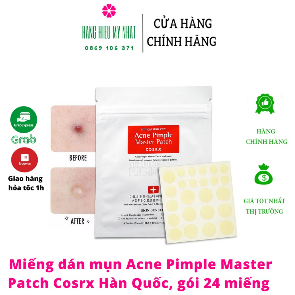 Miếng dán mụn Acne Pimple Master Patch Cosrx ( màu đỏ )