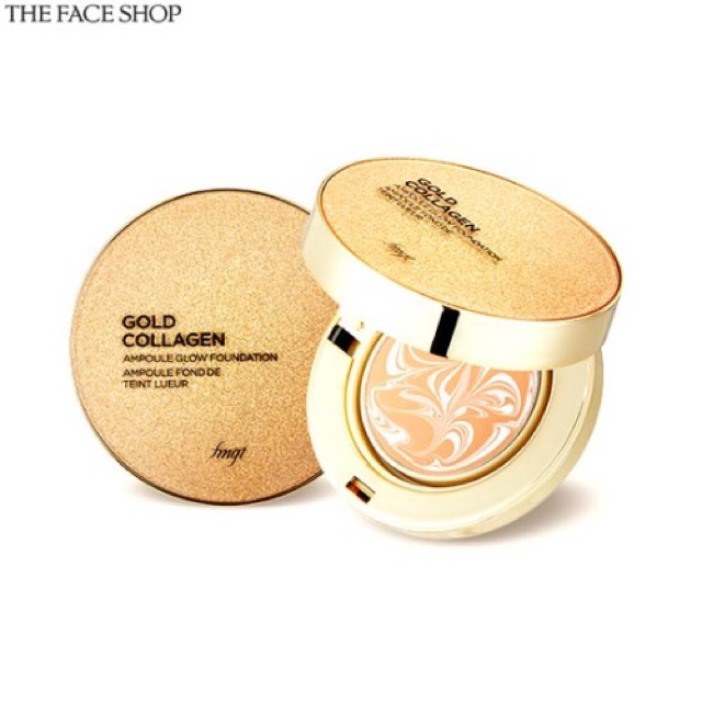 Phấn tươi Gold Collagen Ampoule Glow Foundation fmgt SPF50+ PA+++ | BigBuy360 - bigbuy360.vn