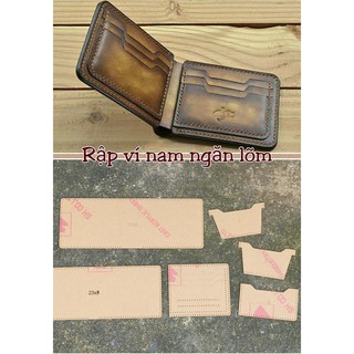 Rập khuôn ví nam ngắn lõm - Xưởng LUXI decor