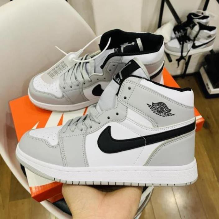 [Fullbox] Giày thể thao jordan xám cao loại đẹp [Fullbox]