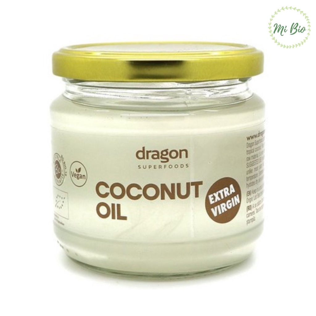 Dầu dừa ép lạnh Extra Virgin hữu cơ - Dragon Superfoods